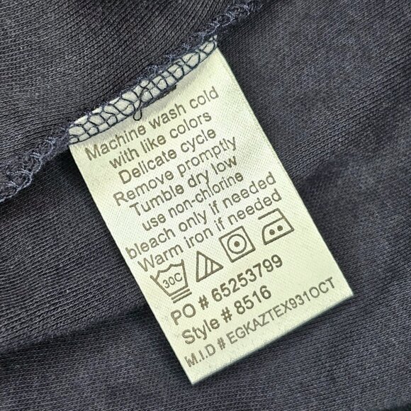 NWT! Ultraclub Egyptian Interlock Long Sleeve Tee Top Turtleneck XL - Picture 6 of 7